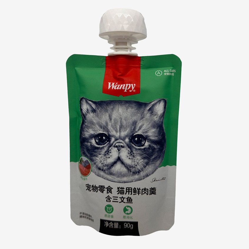 پودینگ گربه ونپی با طعم مرغ